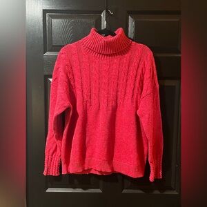 Sundance Hearthside Haven Cable Knit Turtleneck Sweater